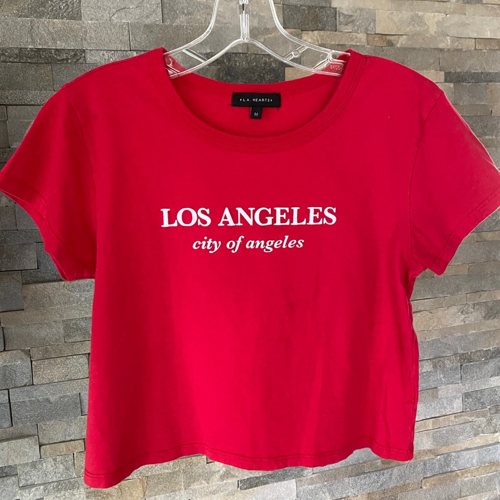 cropped tee